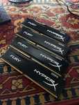 Kingston HyperX Fury DDR4 2666mhz 16GB (4x4)