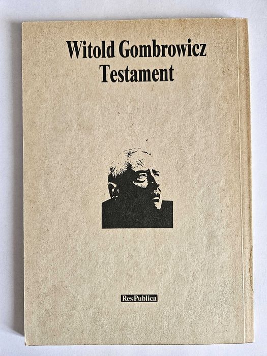 TESTAMENT - Witold Gombrowicz