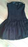 sukienka czarna zara R. 38