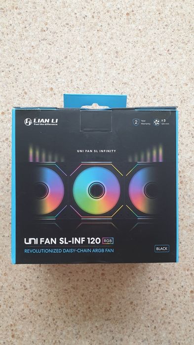 Lian li uni fan sl-inf 120 .Корпусні вентилятори