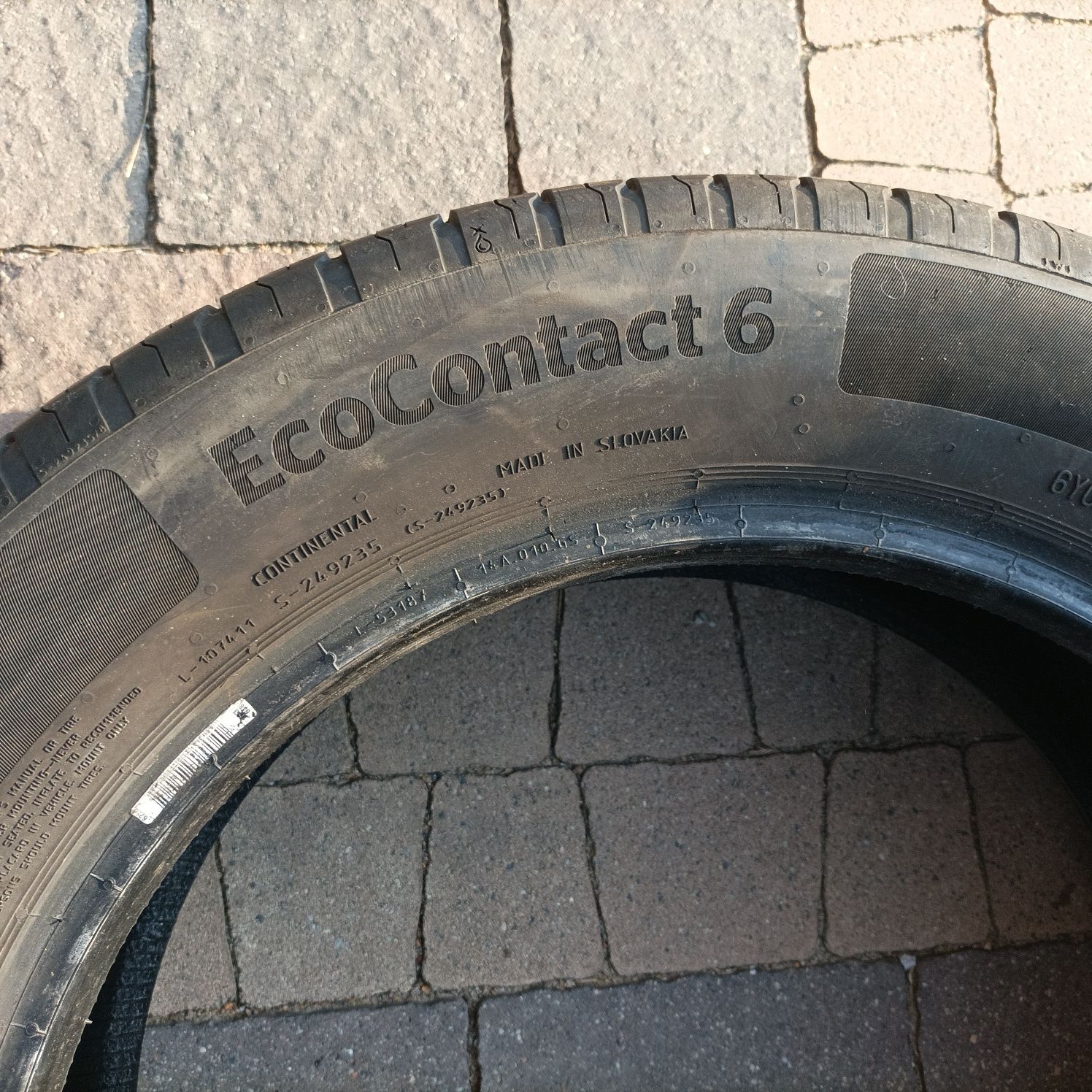 2 lub 4 opony letnie 205/55/16  Continental ok 6 mm