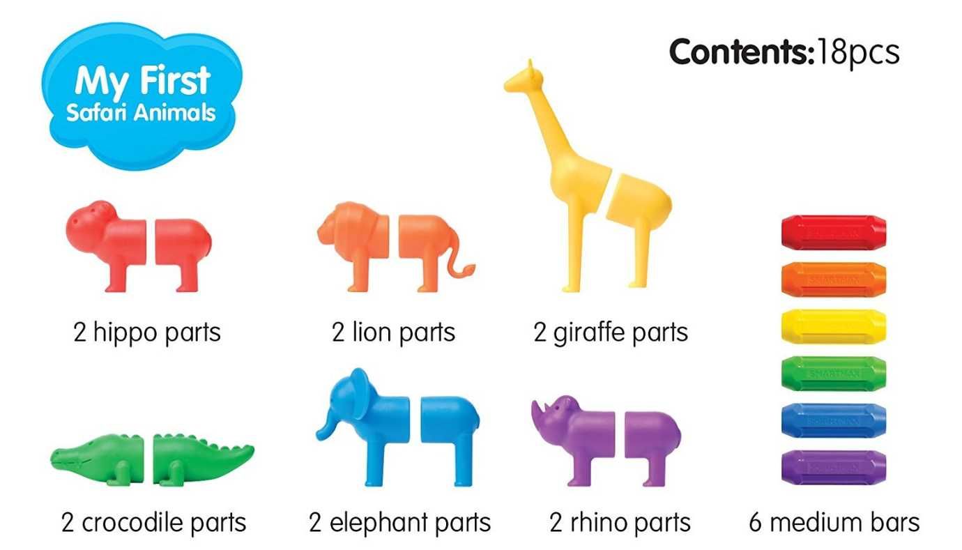 Smart Max My First Safari Animals IUVI Games DLA DZIECI