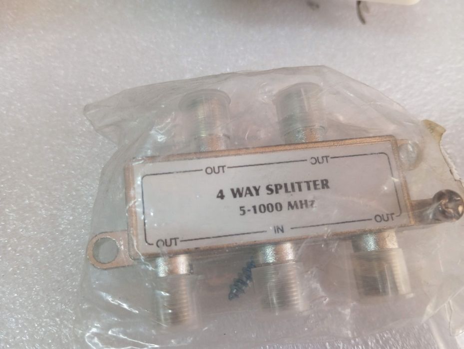 Tomadas TV  de telefone RF,  Spliter RF