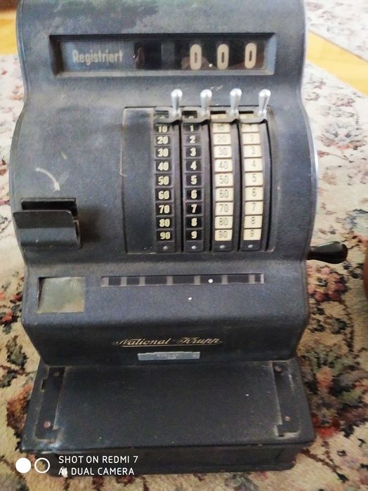 Kasa fiskalna przedwojenna NATIONAL - KRUPP