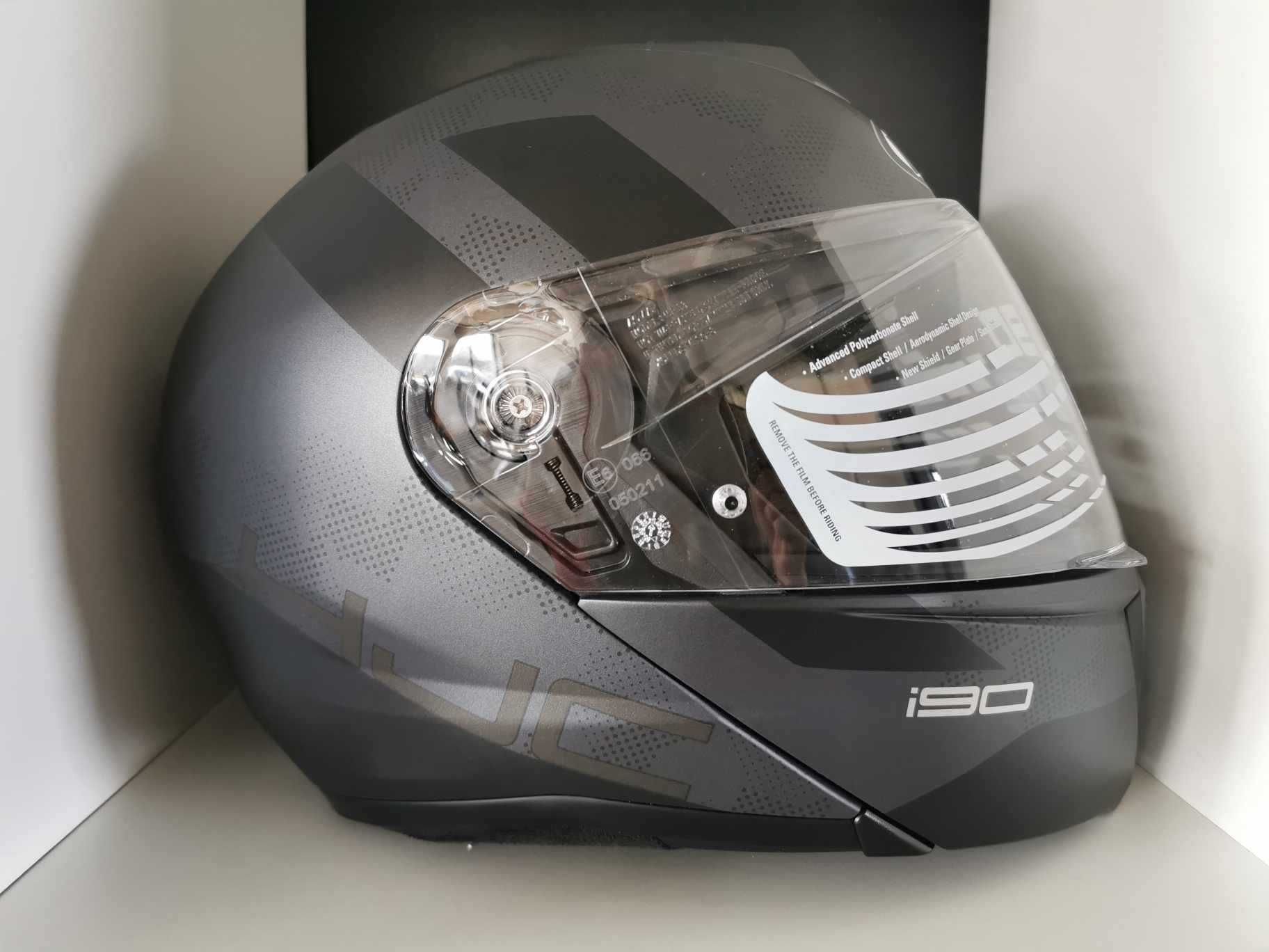 Kask szczękowy motocykl HJC I90 Pinlock Blenda