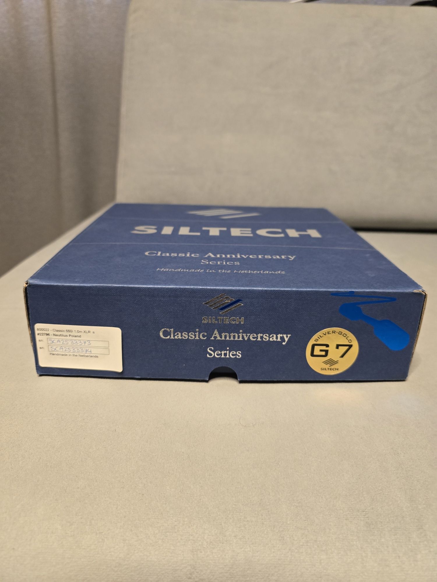 Siltech Classic anniversary 550i XLR 1 m .