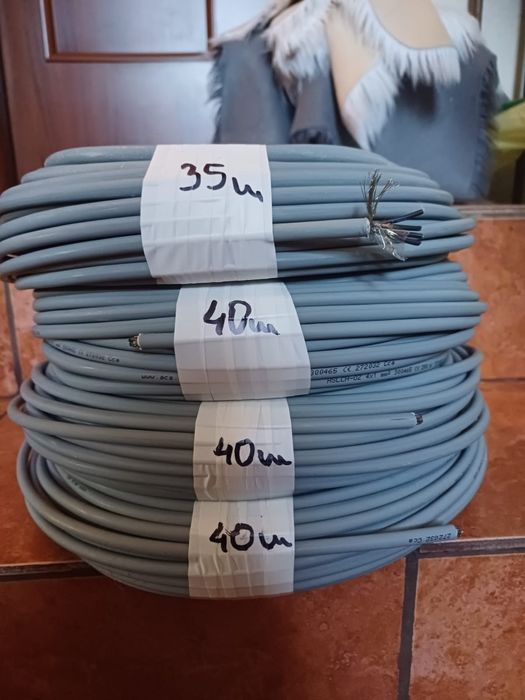 Kabel sterowniczy ekranowany 4x1mm