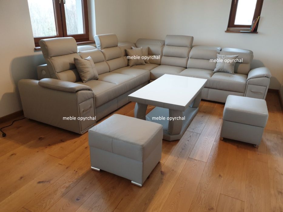 PRODUCENT HIT Naroznik podwójne spreżyny siedzenia ! eko skóra NR.57