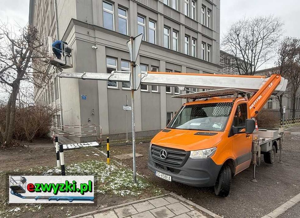 Zwyżka wynajem z operatorem lub bez podnośnik koszowy zwyżka nożycowa