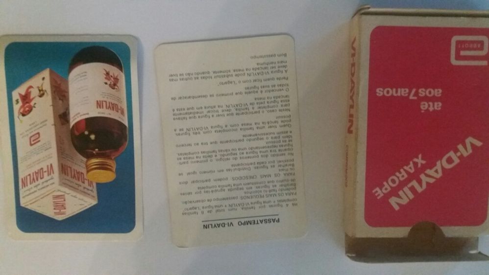Baralho de cartas vintage edição especial