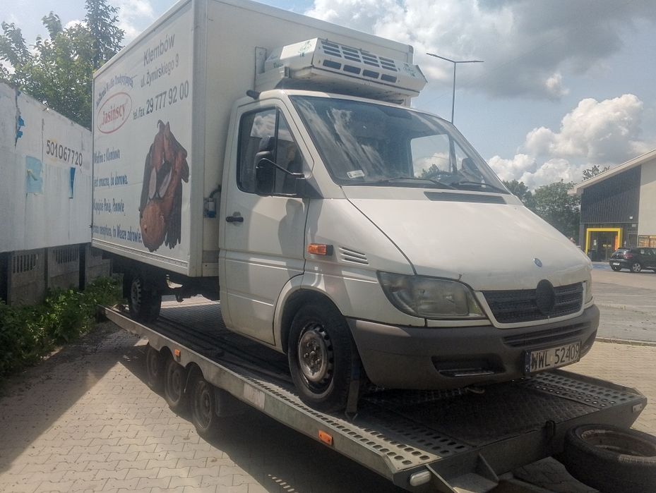 Mercedes Sprinter 313 Cały na części silnik wnętrze