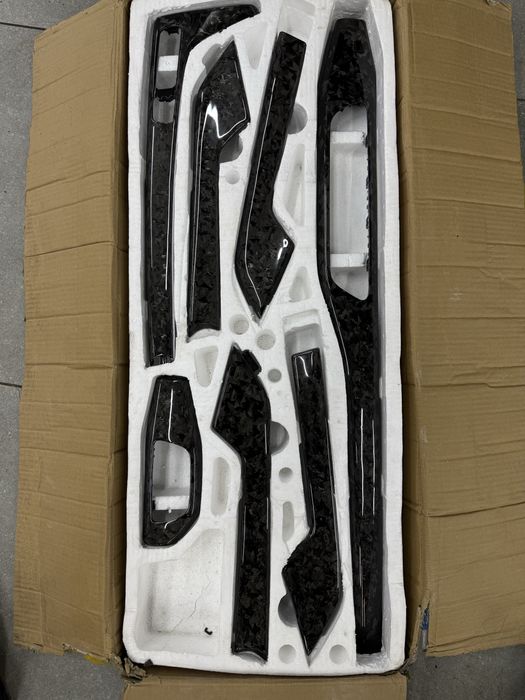 Комплект декору салону кований карбон Audi A4, S4,A5,S5 B9, B9,5