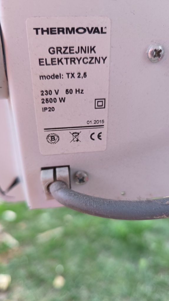Grzejnik elektryczny konwektorowy Thermoval  TX 2.5