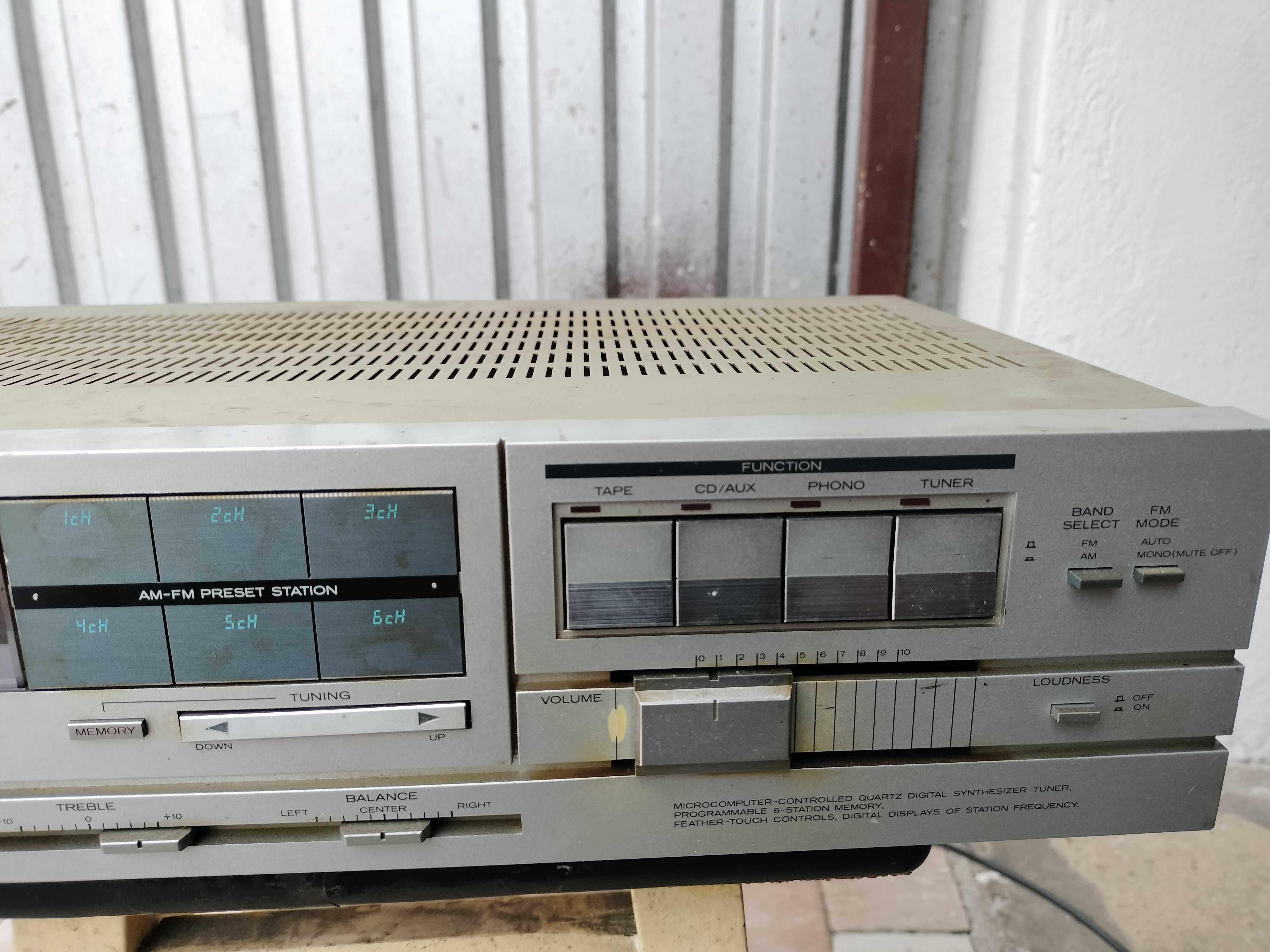 Amplituner HITACHI HTA-25F 2x25W, sprawny, Made In Japan