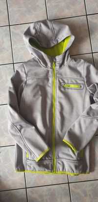 Kurtka softshell 134/140 crivit szara bdb