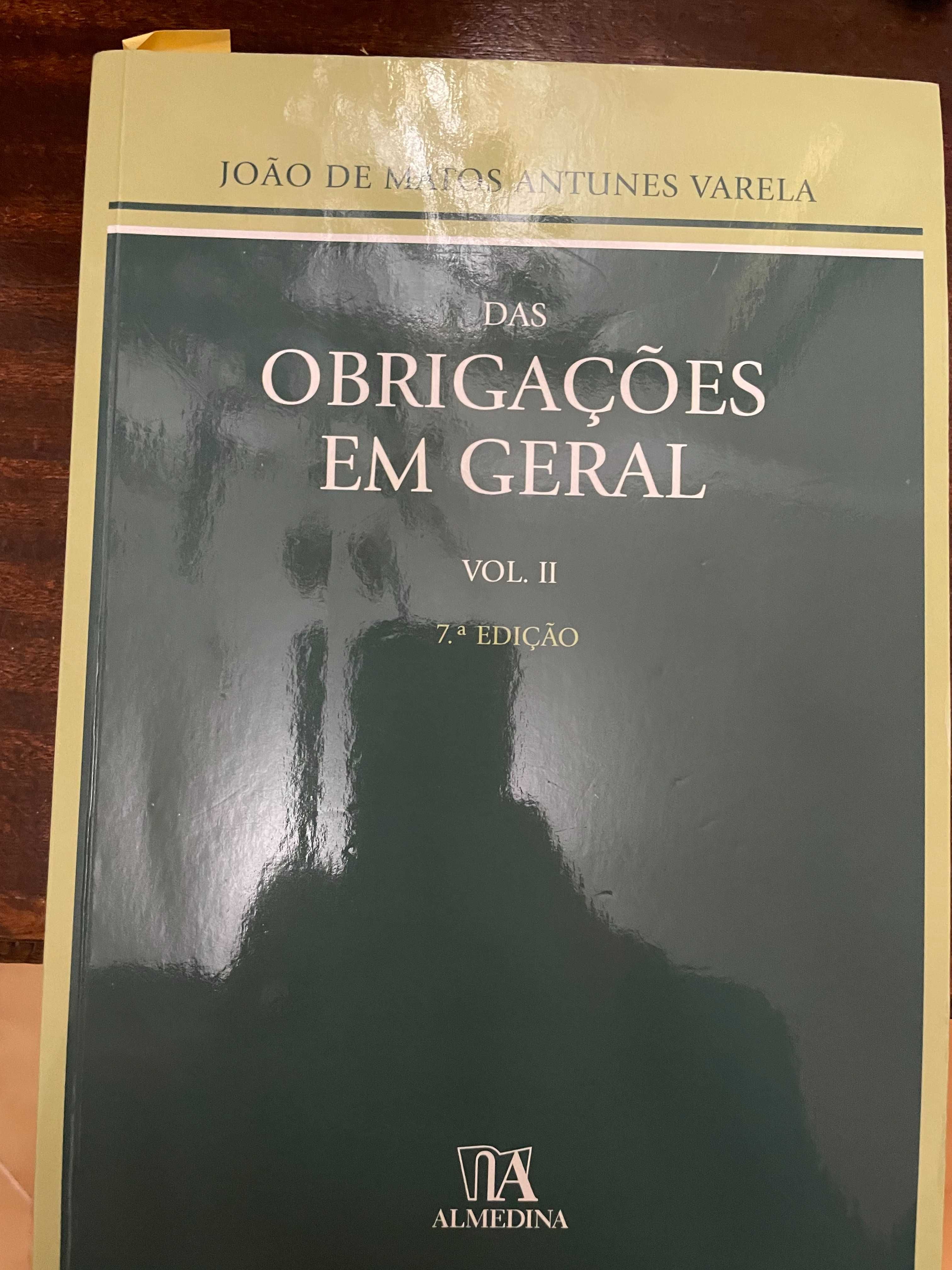 Das Obrigações em Geral - Livro 2