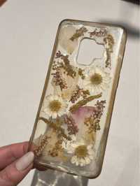 Etui na telefon Samsung galaxy s9 w żywe kwiatki