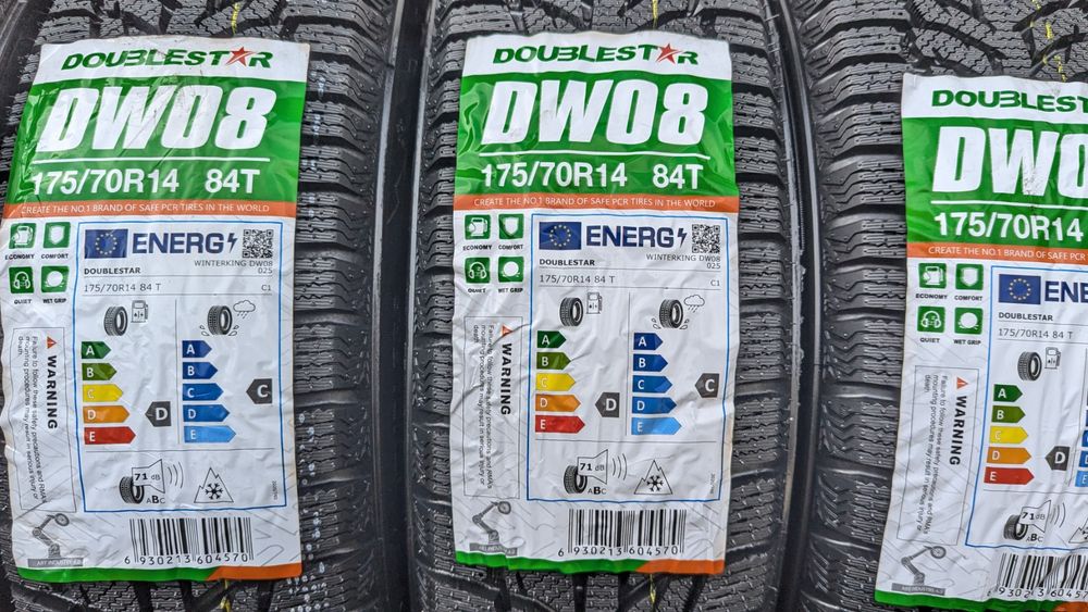 Шини 175/70 R 14 Doublestar Winterking DW08. Зима. Нові колеса склад.