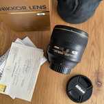 Nikon Nikkor AF-S 85mm f/1.4 G - pierwszy właściciel, komplet