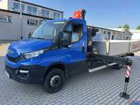 Iveco Daily 70c17 HDS Fassi F65