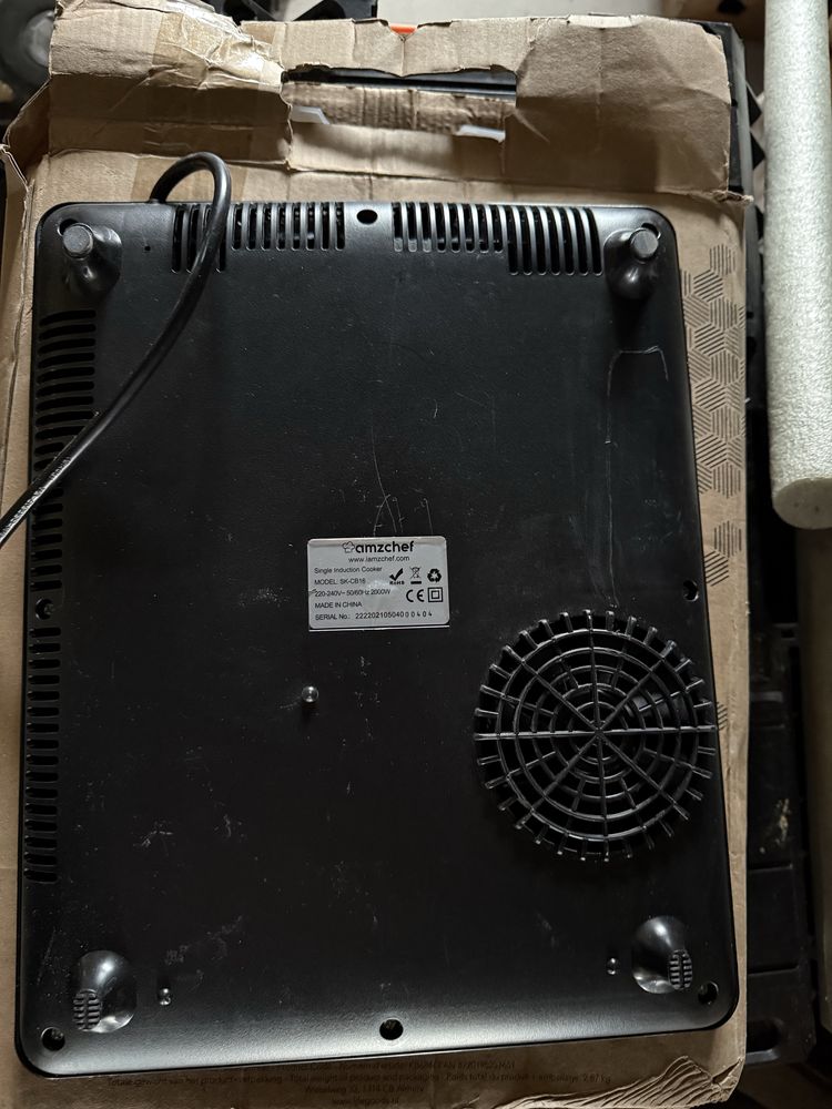 Індукційна плита Amzchef 2000w