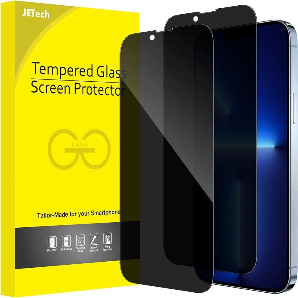 Jetech szkło hartowane 2 szt. 9h Do iphone 13 pro max 6.7 cala