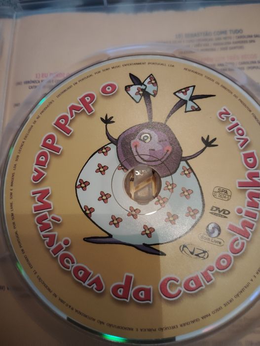 DVDs Infantis Usados