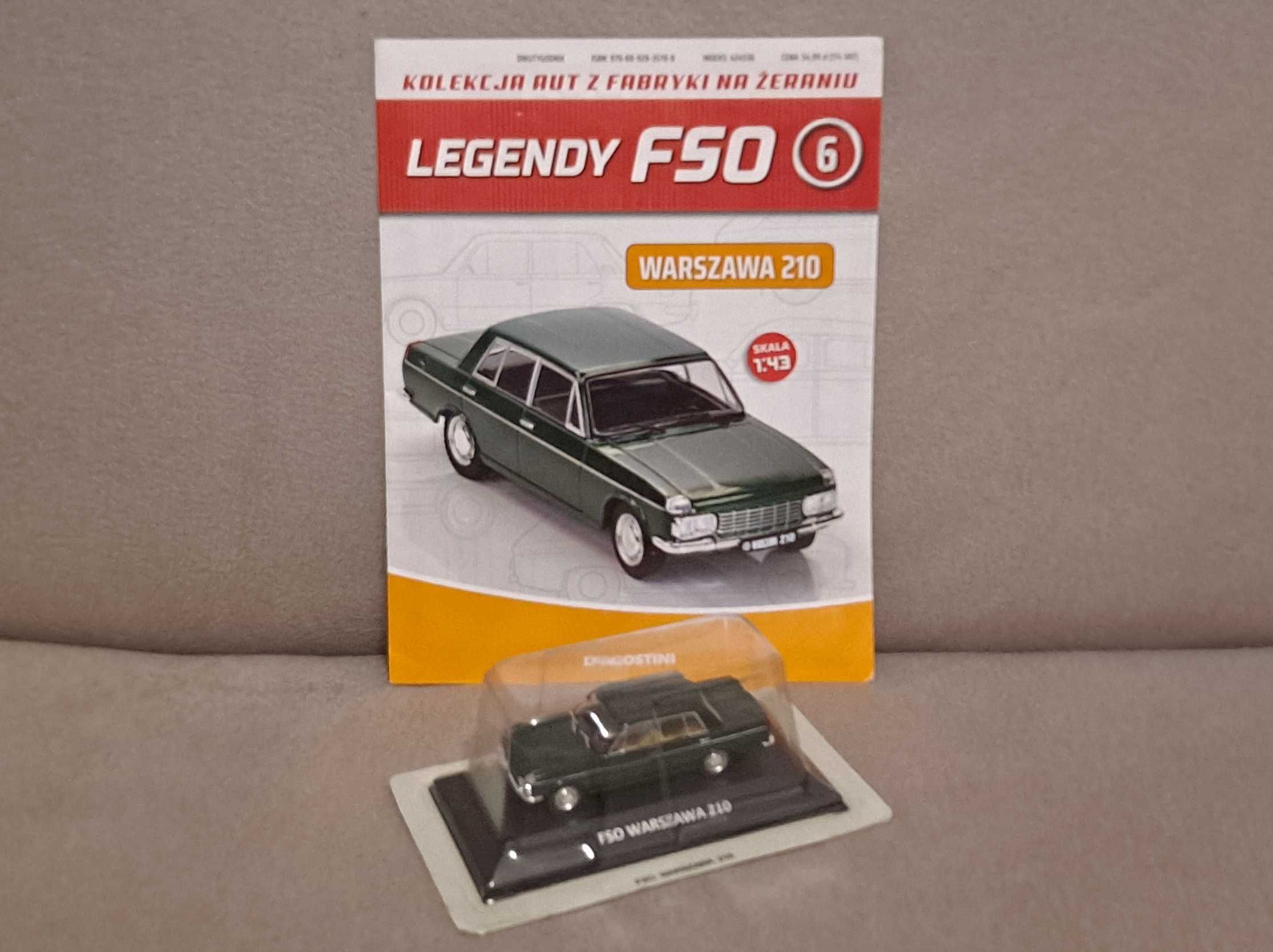 legendy FSO ( nr 6) - model samochodu "WARSZAWA 210"