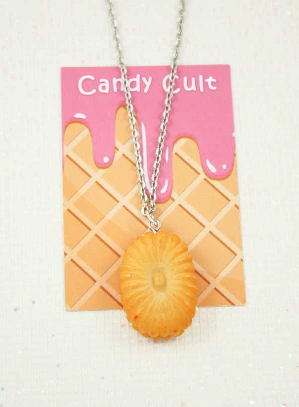 Candy Cult wisiorek ciastko słodka biżuteria kawaii harajuku CC04