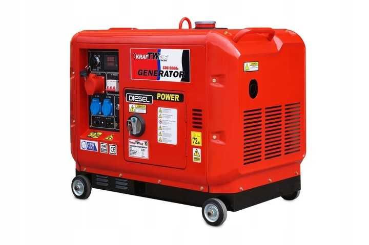 Generator agregat prądotwórczy SDG9000S 3F 9,5KVA 400V 3F