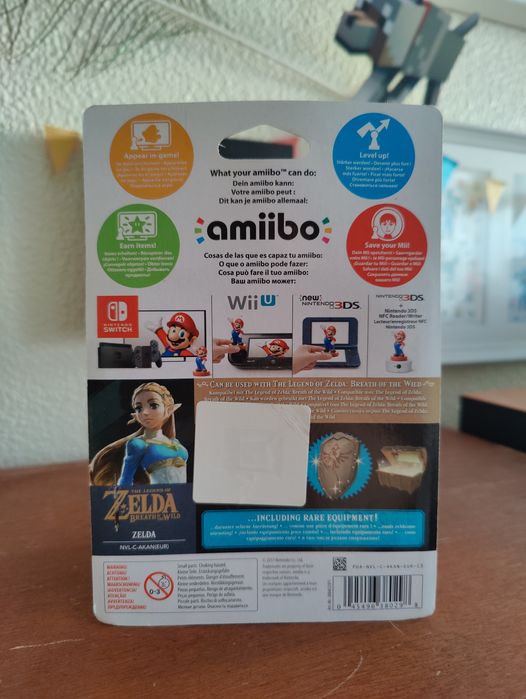 Amiibo Zelda Scholar BOTW - selado, novo
