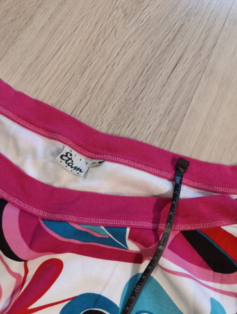 Miss Etam duża bluzka top bez rękawów r.50
