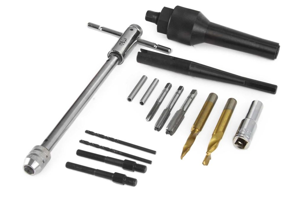 Zestaw do wyciągania urwanych świec żarowych Solidny Profesjonalny