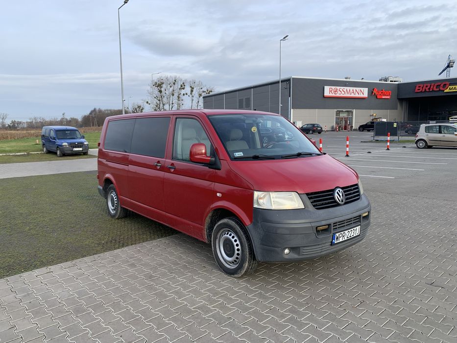 Volkswagen t5 long 9 osobowy 1.9tdi