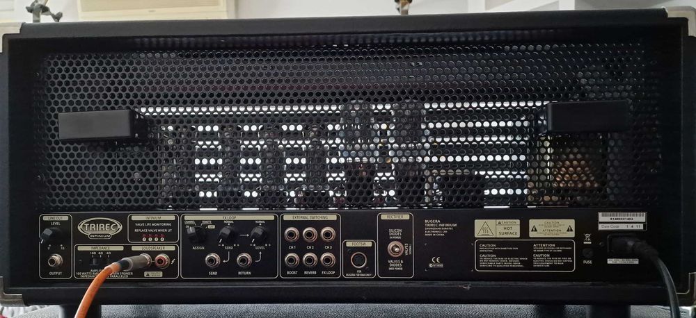 Bugera Trirec Infinium na EL34 wzmacniacz head lampowy 100W (zamiana)