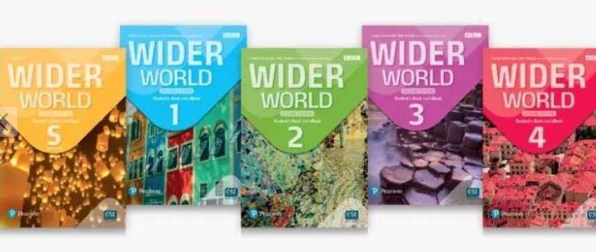 Підручники Wider World S, 1, 2, 3, 4