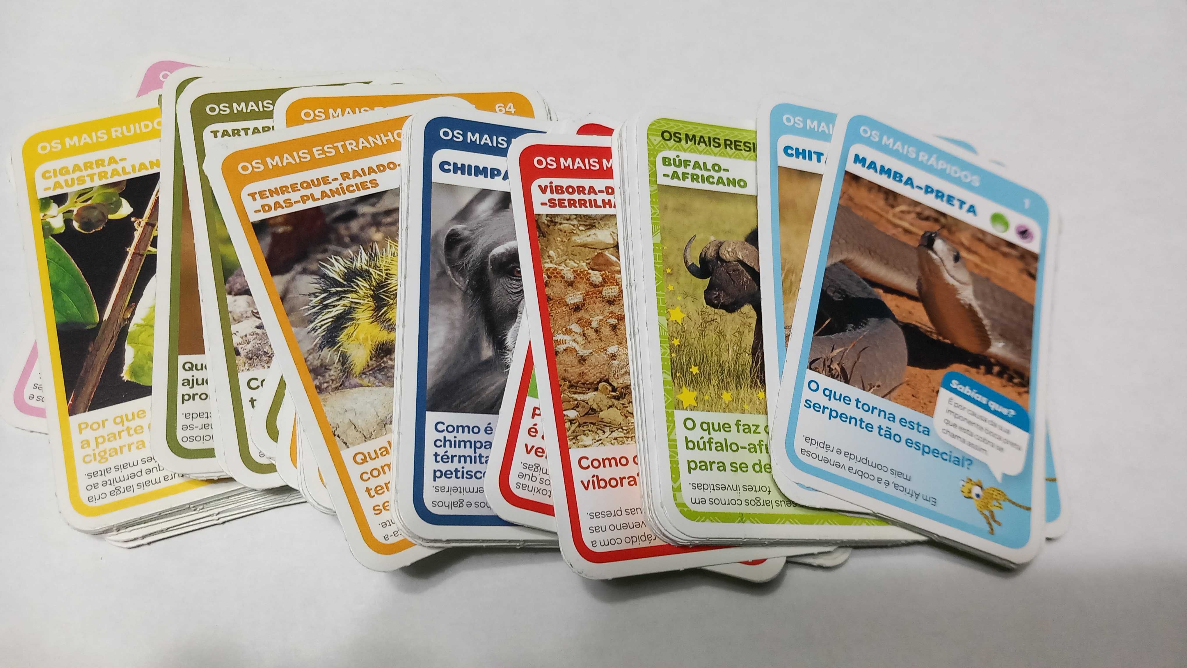 Cartas Pingo Doce - Super Animais 1, 2 e 3