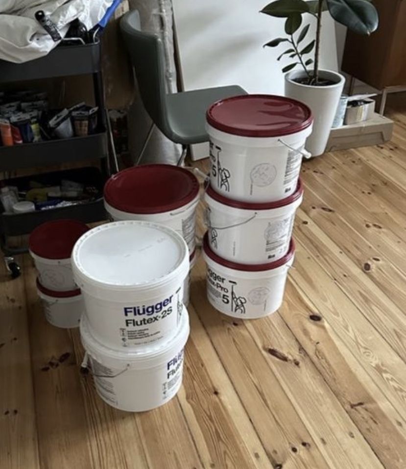 Flugger Flutex Pro 10 piekne bordo! 2 wiaderka 2,8L