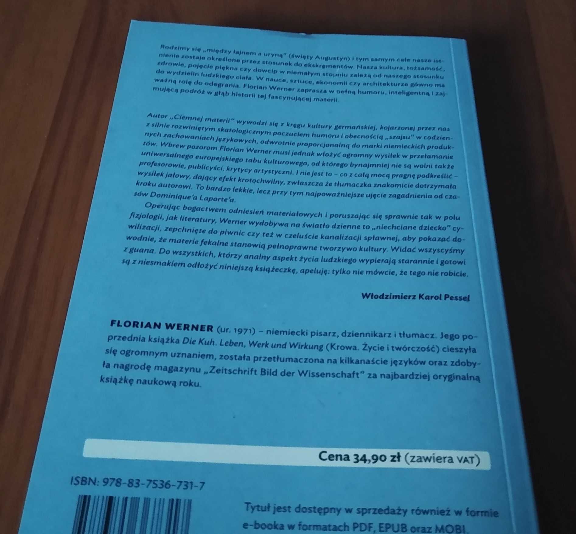 Ciemna materia : historia gówna / Florian Werner