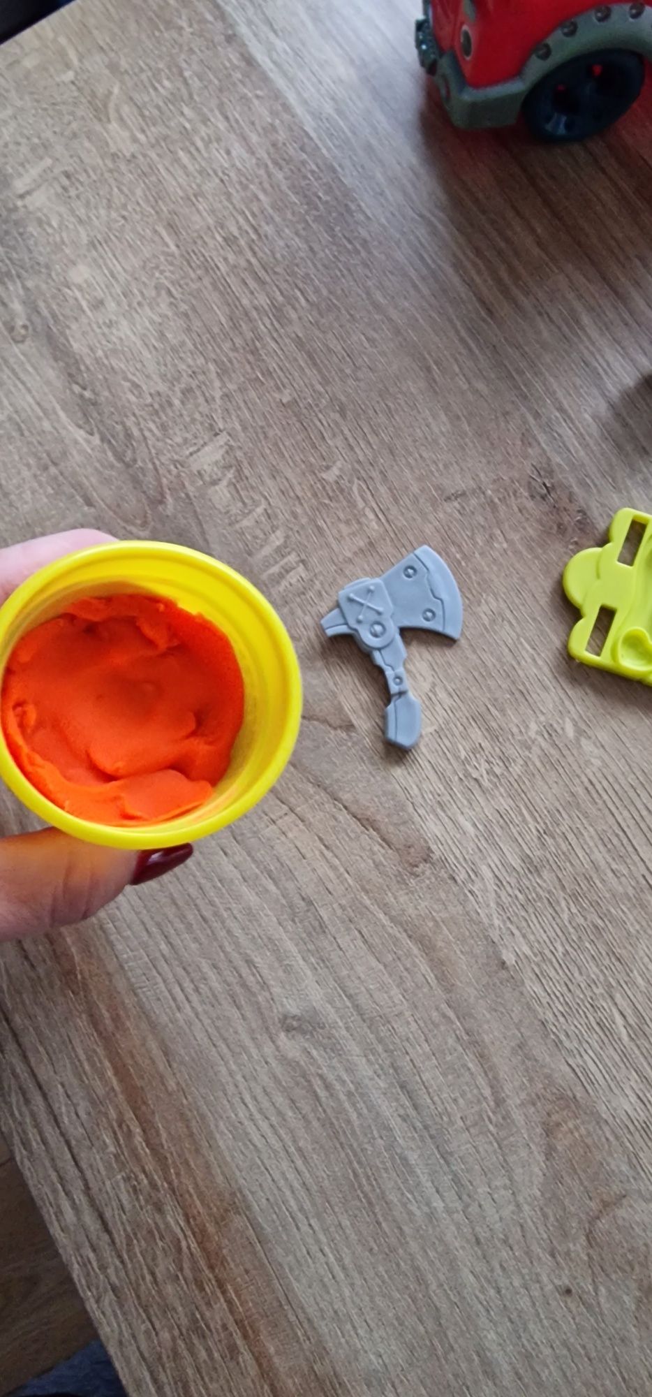 Play doh, zestaw strażak, ciastolina