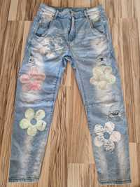 Spodnie jeans l/xl
