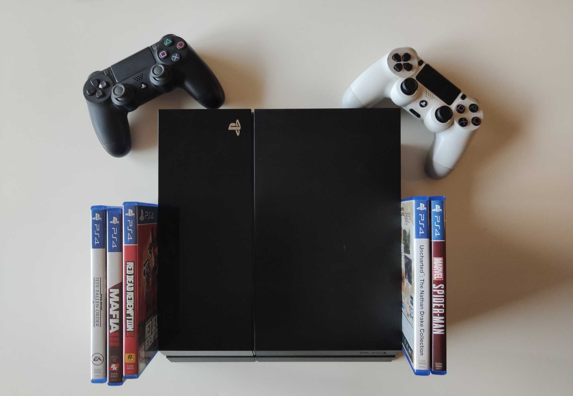 Playstation 4 1TB Original + Comando + Jogos