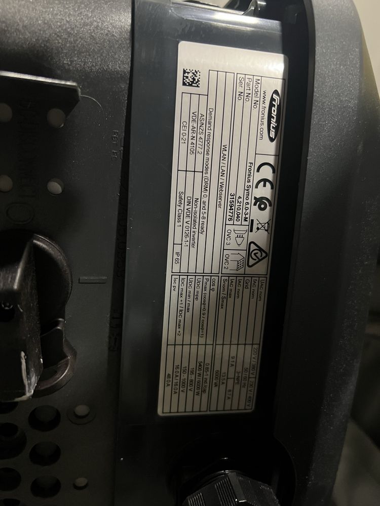Falownik Fronius Symo 6-0-3-M Data Manager Gwarancja