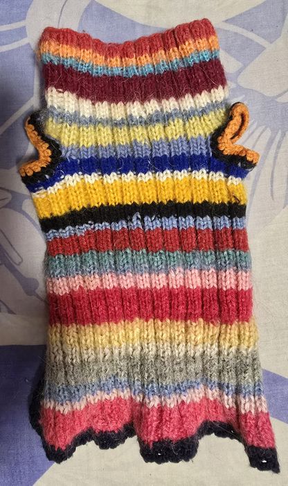 Комбінезон вязаний для невеликого песика чи котика