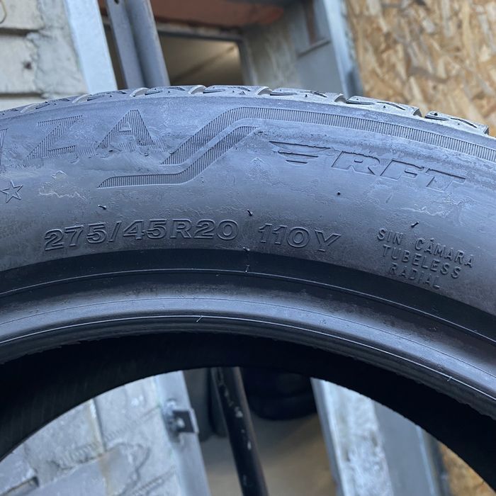 Літні шини пара 275/45 R20 Bridgestone Alenza 001 RFT