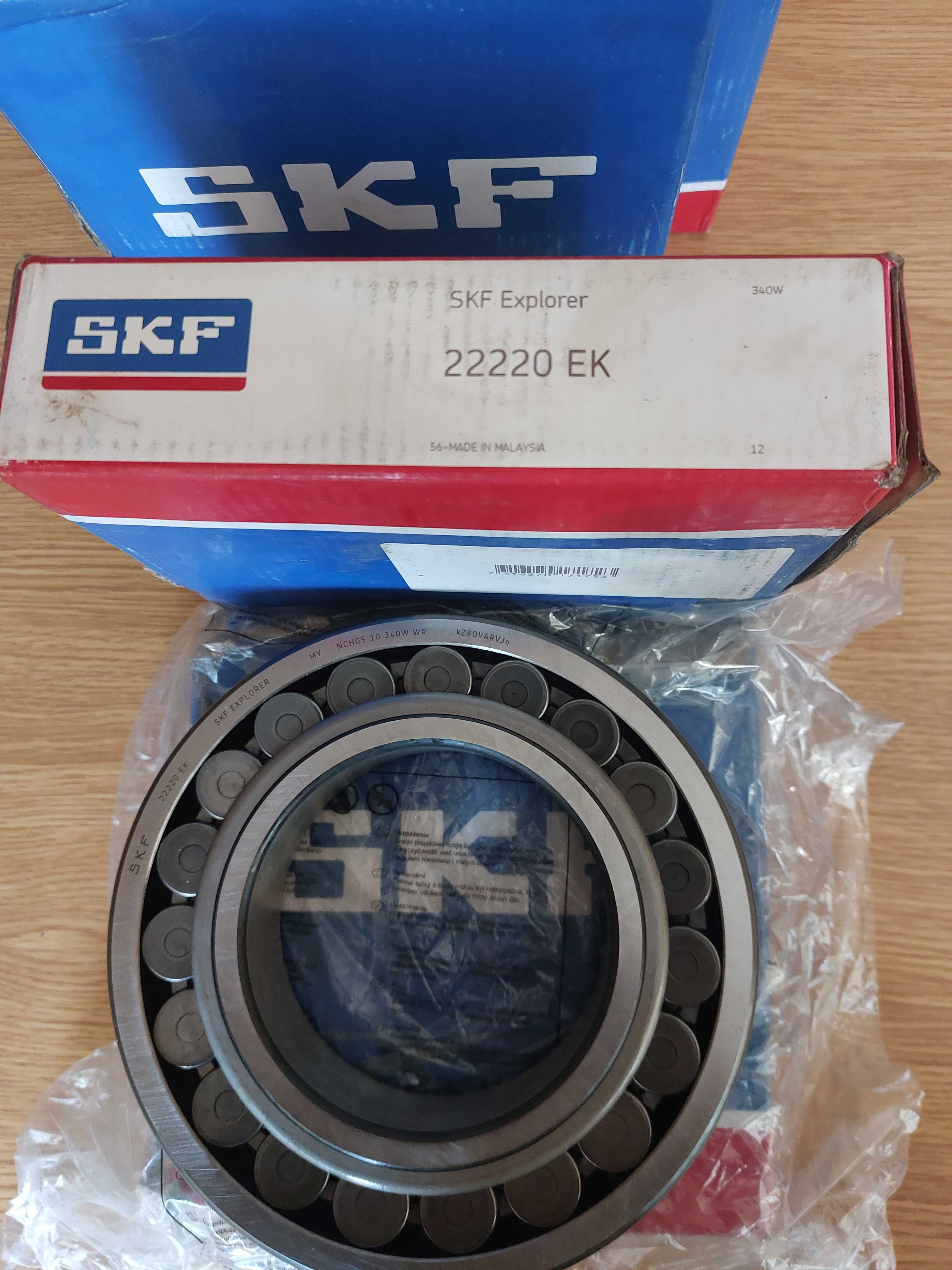 Łożysko SKF, Tuleja ZVL, Zestaw uszczelniający SKF  NOWE