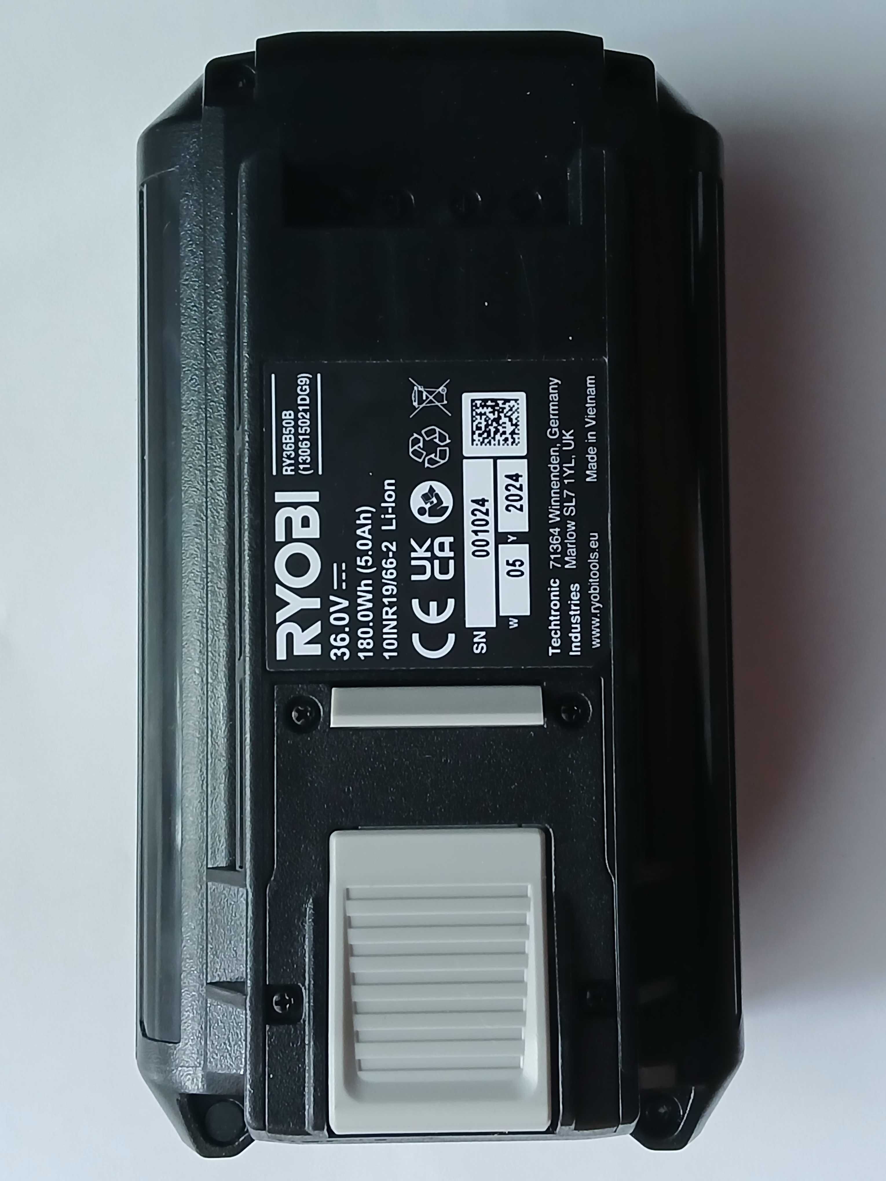 Akumulator RYOBI RY36B50B 5.0Ah 36V max power*nowa*oryginał