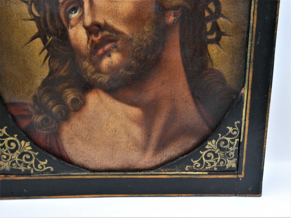 Obraz Jezusa 'Ecce Homo' wg Guido Reni XIX wiek