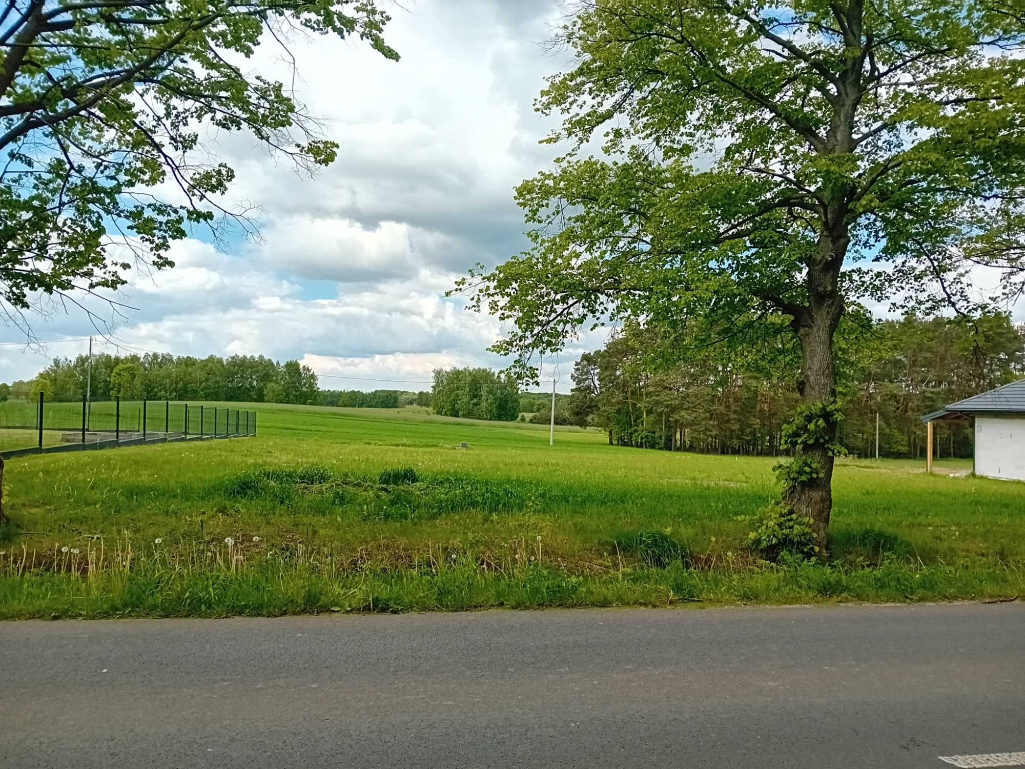 Działka budowlana 1200m2 Goździk.
