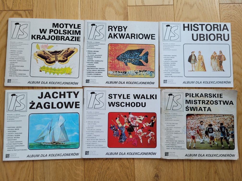 Albumy dla kolekcjonerów, Ilustracje Samoprzylepne PRL